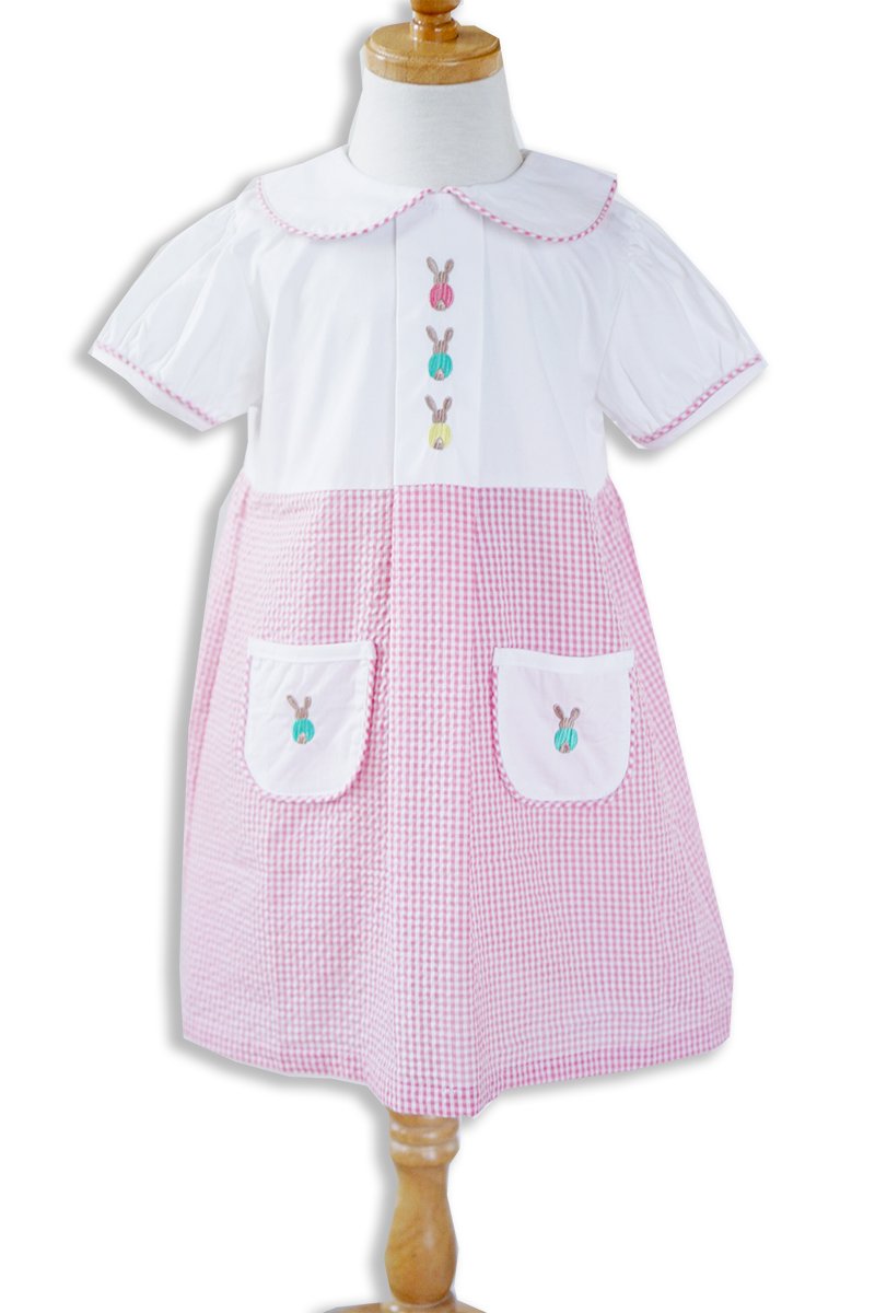 Honeydew Easter Bunny Embroidery pink ...